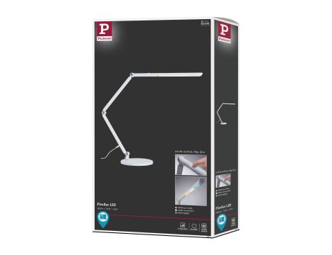 Lampka biurkowa FLEXBAR LED 9.5W DIM 700lm 3000/4000/6500K 230V biały / aluminium - 9
