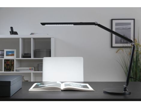 Lampka biurkowa FLEXBAR LED 9.5W DIM 700lm 3000/4000/6500K 230V czarny / aluminium - 2