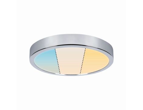 Plafoniera AVIAR LED DIM 18W 1800lm okrągła 300mm 2700-6500K IP44 230V chrom /  tworzywo sztuczne