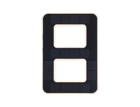 Oprawa elewacyjna SOLAR LED numer domu 8 3000K IP44 wymienny akumulator / czarny / tworzywo sztuczne - 7