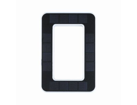 Oprawa elewacyjna SOLAR LED numer domu 0 3000K IP44 wymienny akumulator / czarny / tworzywo sztuczne - 6