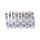 Taśma MaxLED 250 Strip 2.5m regulacja temperatury IP20 8.8W 230/24V srebrny / tworzywo sztuczne