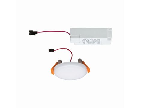 Panel bezramkowy Veluna VariFit IP44 6W 3000K 75mm Tworzywo sztuczne - 3