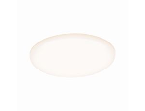 Panel bezramkowy Veluna VariFit IP44 10W 3000K 125mm Tworzywo sztuczne