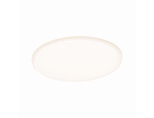 Panel bezramkowy Veluna VariFit IP44 20W 3000K 185mm Tworzywo sztuczne