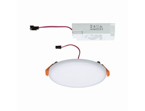 Panel bezramkowy Veluna VariFit IP44 10W 4000K 125mm Tworzywo sztuczne - 3