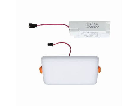 Panel bezramkowy Veluna VariFit IP44 10W 3000K 125x125mm Tworzywo sztuczne - 3