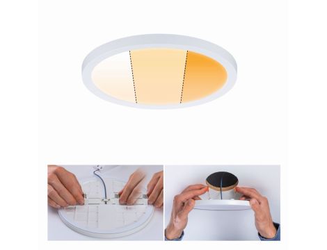 Plafoniera VariFit AREO LED DIM 13W 1200lm 2000-4000K okrągła 175mm IP44 230V biały matowy / tworzywo sztuczne - 6