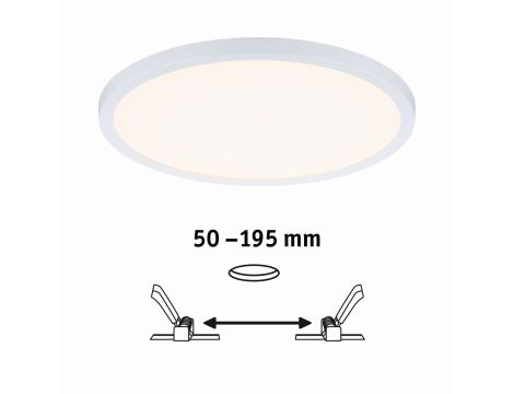 Plafoniera VariFit AREO LED DIM 16W 1400lm 2000-4000K okrągła 230mm IP44 230V biały matowy / tworzywo sztuczne - 7