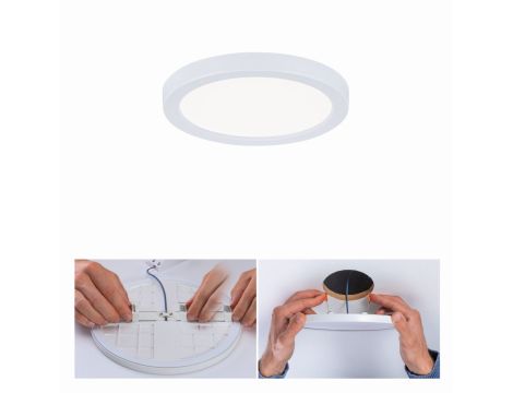 Plafoniera VariFit AREO LED 6.5W 500lm 4000K okrągla 118mm IP44 230V biały matowy / tworzywo sztuczne - 4