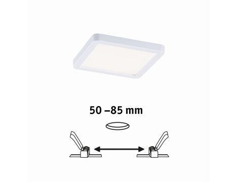 Plafoniera VariFit AREO LED 6.5W 500lm 4000K 118x118mm IP44 230V biały matowy / tworzywo sztuczne - 5