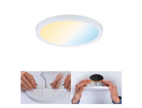 Plafoniera VariFit AREO LED DIM SM Zigbee 13W 1200lm 3000-6500K okrągła 175mm IP44 230V biały matowy / tworzywo sztuczne - 6