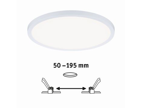 Plafoniera VariFit AREO LED DIM 16W 1400lm 4000K okragła 230mm IP44 230V biały matowy / tworzywo sztuczne - 6