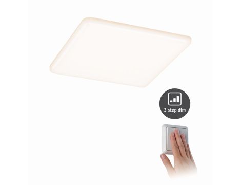 Veluna VariFit Panel LED IP44 17W 3000K 3-st ściemniane 185x185mm Tworzywo sztuczne - 4