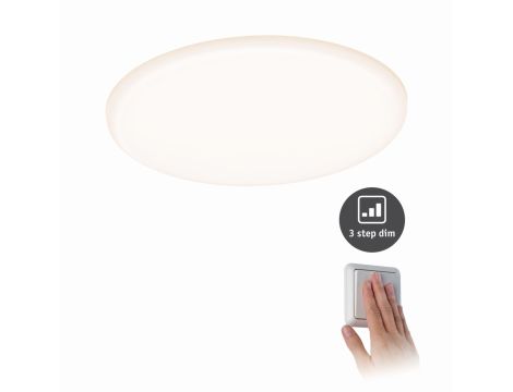 Veluna VariFit Panel LED IP44 17W 3000K 3-st ściemniane 185mm Tworzywo sztuczne - 4