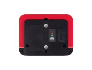 Naświetlacz roboczy akumulatorowy LED DIM 5W USB 440lm IP65 6500K DC5V czarno / czerwony tworzywo sztuczne - image 2