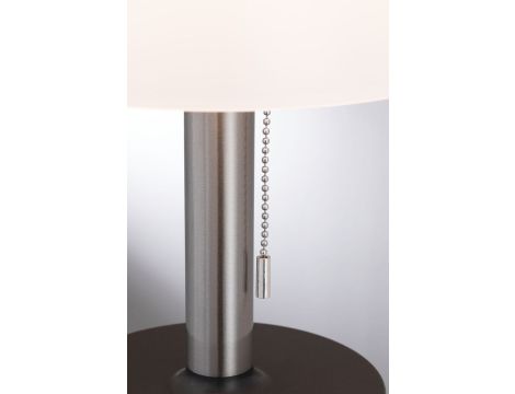 Lampka stołowa solarna LILLESOL LED  3-STEP DIM 45lm 3000K IP44 stal nierdzewna / metal - 4