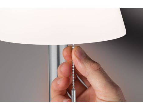 Lampka stołowa solarna LILLESOL LED  3-STEP DIM 45lm 3000K IP44 stal nierdzewna / metal - 6