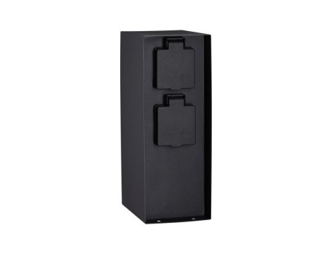 Zewnętrzna kolumna zasilajaca RIO 4GN. 230V IP44 stal szlachetna / antracyt - 2