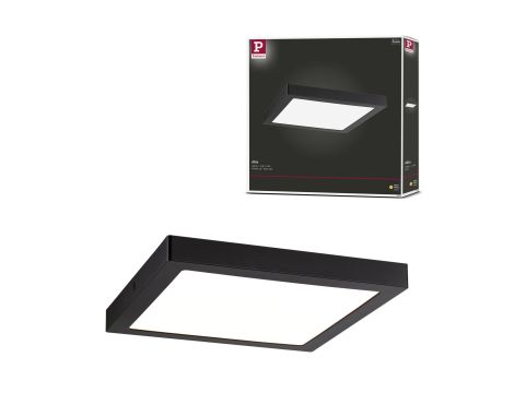 Plafoniera ABIA LED 22W 2200lm 300x300mm 2700K IP20 230V czarny mat / tworzywo sztuczne - 6