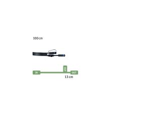 Przewód połączeniowy Plug & Shine 1m 1in-2out IP68 24V czarny / tworzywo sztuczne