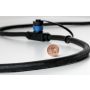 Przewód połączeniowy Plug & Shine 1m 1in-2out IP68 24V czarny / tworzywo sztuczne - 5