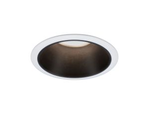 Oprawa do wbudowania COLE GU10. max. 10W 88mm 230V biały matowy/ czarny matowy