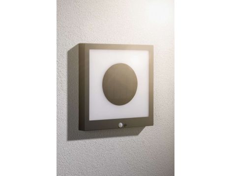 Oprawa elewacyjna TAIJA LED solar PIR 3000K 35lm 300x300 IP44 antracyt - 7