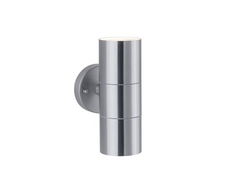 Oprawa elewacyjna FLAME GU10 max. 2X35W IP44 230V szczotkowany / stal nierdzewna