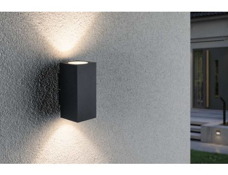 Oprawa elewacyjna FLAME LED 2X3.5W 2X260lm 3000K IP44 230V antracyt - 4