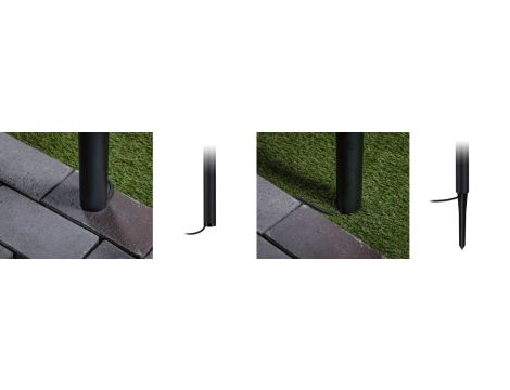 Oprawa ogrodowa FLAREA LED 600mm 3W 280lm 3000K IP65 230V czarny / aluminium - 7