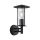 Oprawa elewacyjna CLASSIC IP44 max.15W E27 230V ciemnoszara / metal / szkło