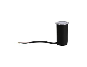 Oprawa do wbudowania HOUSE LED 2W 60lm 3000K IP67 okrągła 230V szczotkowane zelazo / stal nierdzewna