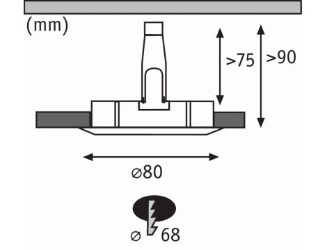 Oprawa wpuszczana max. 3xW GU10 230V 3-częściowy zestaw bez źródła Biały - 5