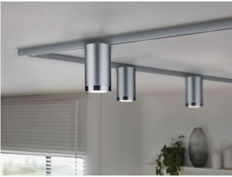 Reflektor na szynoprzewód URail TUBE GU10 max.10W 230V chrom matowy/ chrom - 3