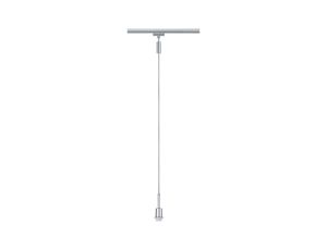 Lampa wisząca na szynoprzewód URail Deco System E14 max.1x20W 135cm 230V chromy matowy / metal