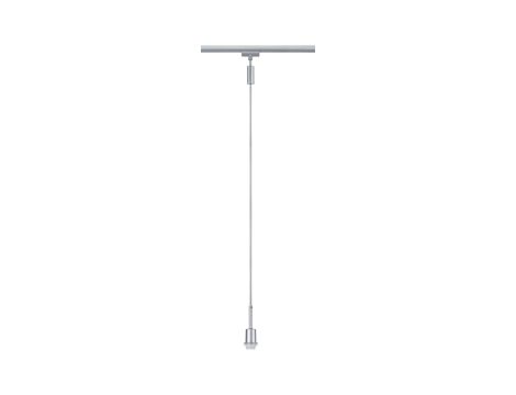 Lampa wisząca na szynoprzewód URail Deco System E14 max.1x20W 135cm 230V chromy matowy / metal