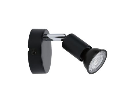 Oprawa ścienno-sufitowa CAROLINA GU10 max. 1x10W IP44 230V antracyt / chrom - 5