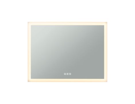 Lustro łazienkowe MIRRA LED 22W DIM 1600lm 2700/4000/6500K 800x600mm IP44 230V chrom/ biały / metal / akryl - 2