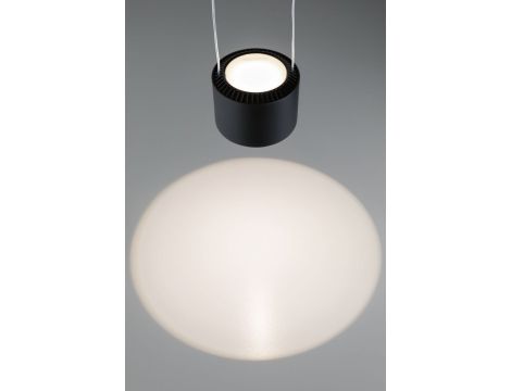 URail zwis Aldan 1x13W Czarny-mat/ Czarny 230V metal ściemniany - 4