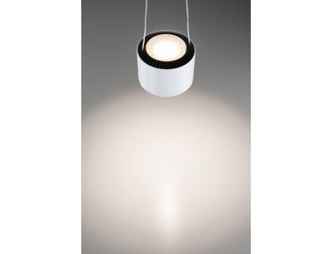 URail zwis Aldan 1x13W Biały/ Czarny 230V metal ściemniany - 5