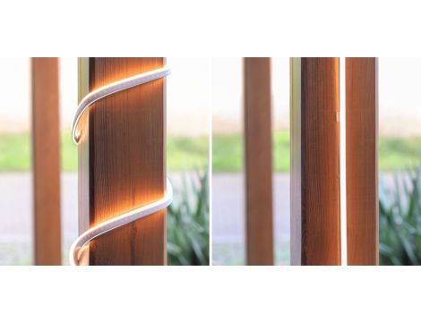 Taśma zewnętrzna SimpLED IP65 zestaw kompletny 5m 3000K 20W 230/24V DC biały / tworzywo sztuczne - 4