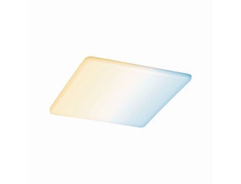 Panel wpuszczany HomeSpa Veluna VariFit SH Zigbee 17W 3000-6500K 1300lm 215mm IP44 satyna / tworzywo sztuczne
