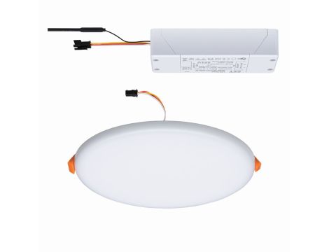 Panel wpuszczany HomeSpa Veluna VariFit SH Zigbee 15W 3000-6500K 1000lm 185mm satyna / tworzywo sztuczne - 4