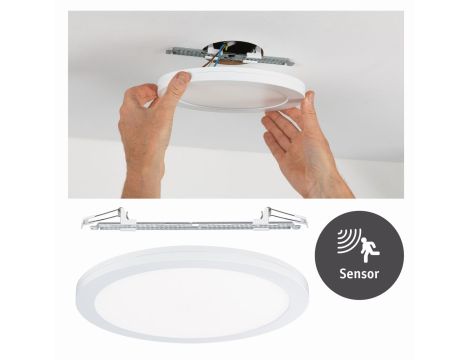 Panel 2w1 Cover-it Sensor 24W 4000K 330mm 230V Biały-mat/Tworzywo sztuczne - 5