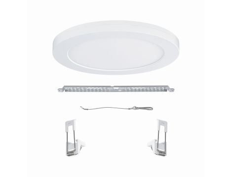 Panel 2w1 Cover-it Sensor 18W 4000K 225mm 230V Biały-mat/Tworzywo sztuczne - 4