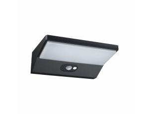 Oprawa elewacyjana RONAS PIR Solar 3.4W 180lm 180x150mm 3000K IP54 ciemnoszary / aluminium - image 2
