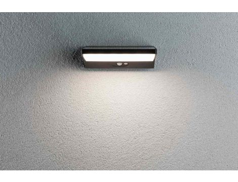 Oprawa elewacyjana RONAS PIR Solar 3.4W 180lm 180x150mm 3000K IP54 ciemnoszary / aluminium - 4