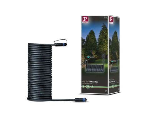 Przewód połączeniowy Plug & Shine 10m 1in-1out IP68 24V czarny / tworzywo sztuczne - 7