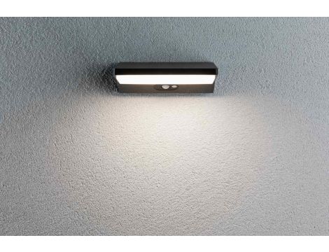 Oprawa elelewacyjna RONEA LED 9W czujnik ruchu 180x150mm 3000K IP54 230V ciemno szary aluminium - 4